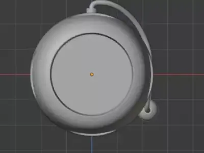 Simple Pulsejet Engine 3D model