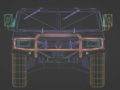 uro vamtac s3 Low-poly 3D model