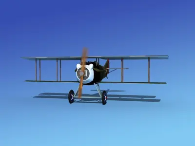 SPAD VII 3D model