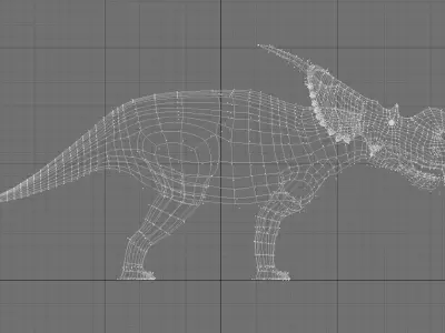 Einiosaurus dinosaur 3D model