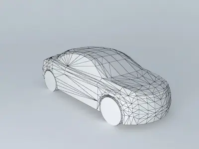 Car Template NEG Free 3D model