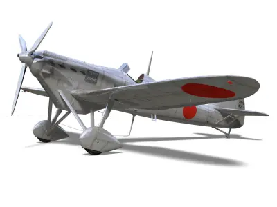 Dewoitine D510J 3D model