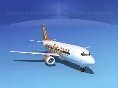 Boeing 737-300 Easy Jet 3D model