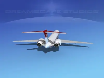 McDonnell Douglas MD-90 Corporate 5 3D model