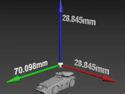 APC 15mm 3D Printable 3D print model