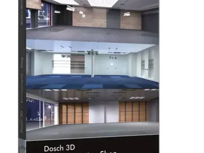 Dosch 3D - Environment - Shop 3D model
