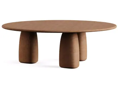 STRATA Stone Coffee Table Free 3D model