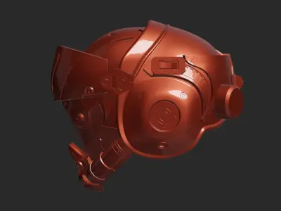 Valkyrie Birthright Titan Fall Helmet 3D print model