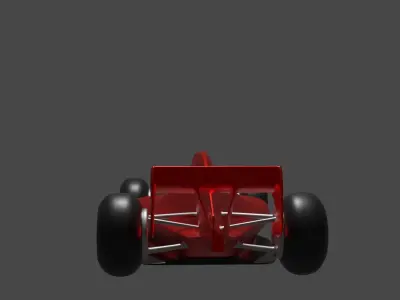 Simple F1 Car Free 3D print model