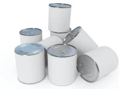 Tin Can 2 3D model