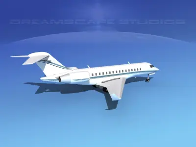 Global Express 8000 V11 3D model