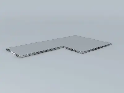 L Roof type 1 Statoil Fuel%26Retail Riga Latvia Free 3D model