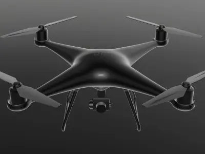 DJI Phantom 4 3D model