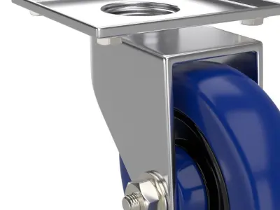 Castor 1 wheel 3D model