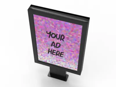 BILLBOARD lcd screen 3D model