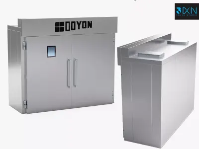 Doyon KDPR32 Knockdown Retarder Proofer Cabinet 3D model