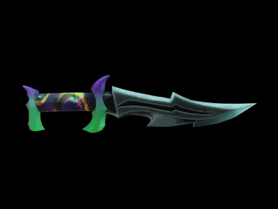  Among Us weapon 3d pack Low-poly 3D model