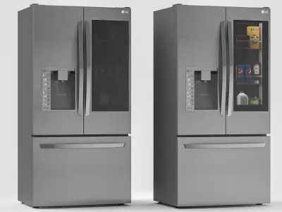 Full Fridge 02 3D model