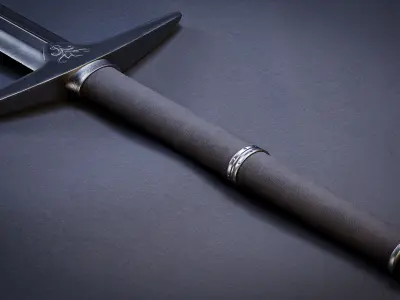 Sword and Scabbard Low-poly 3D model