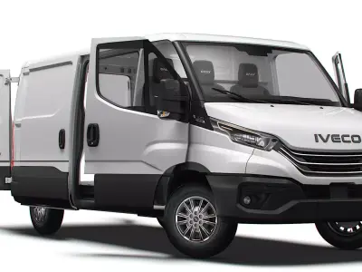 Iveco Daily Van L2H1 HQ Interior 2025 3D model