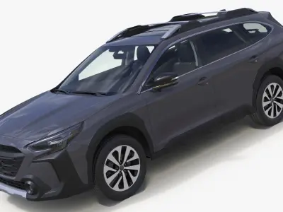 Urban Crossover Magnetite Gray 3D model