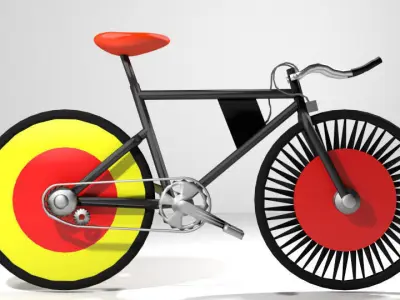 Bicycle - Track 3D model