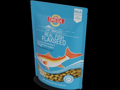 Cat snacks Cat Snacks Low-poly 3D model