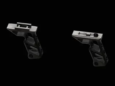 Fortis SHIFT Vertical Foregrip 2V Low-poly 3D model