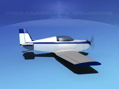 Ken Rand KR-2 V03 3D model