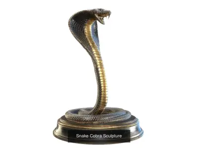 Animal Sculpture 3D Model Collection