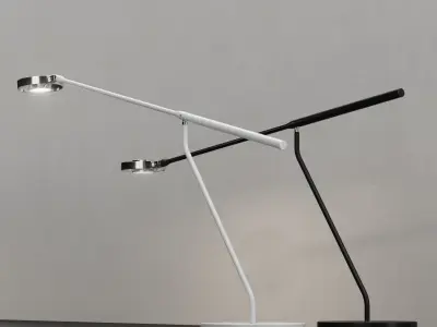 Oluce Lutz table lamp Free 3D model