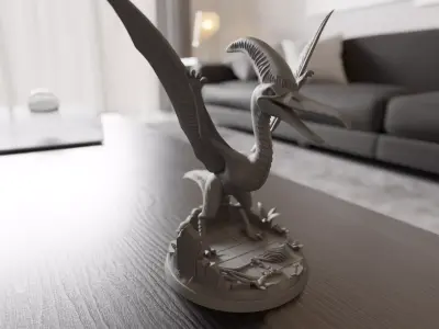 pterodactyl 3D print model