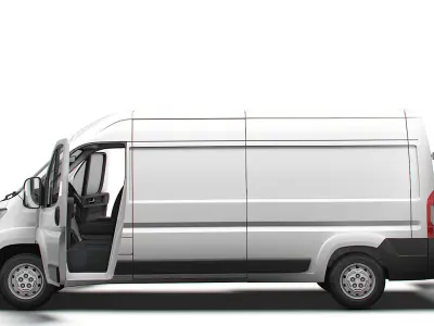 Peugeot Boxer Van L3H2 HQ Interior 2023 3D model