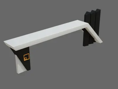 Main Gate ID074 Free 3D model