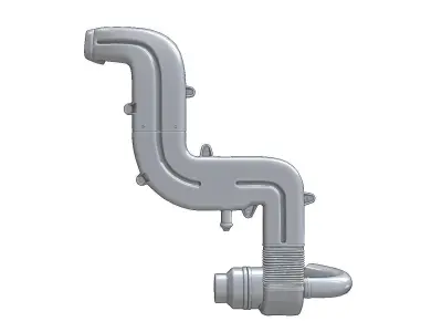 Truck Air Filter Intake 3D model