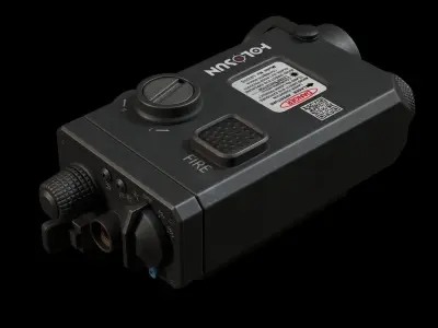 Laser Sight Low-poly 3D model