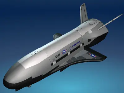 X-37B 3D model
