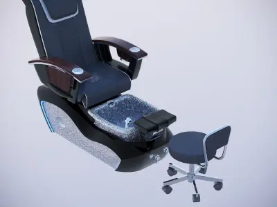 Pedicure chair - NS7 Spa 3D model