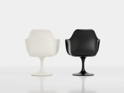 Tulip Armchair Free 3D model