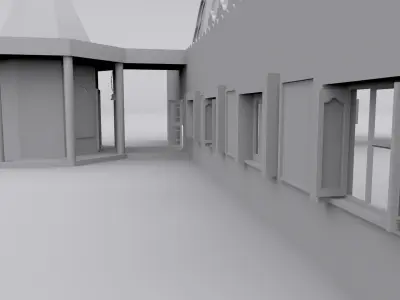 Hari Krishan Temple 3D model