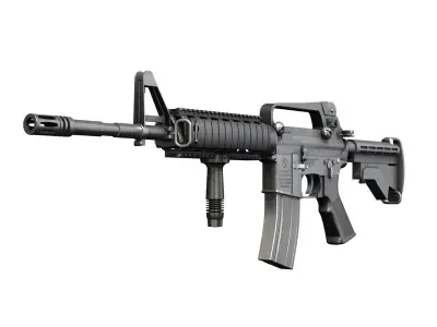 Colt M4A1 Carbine RIS Assault rifle 3D model