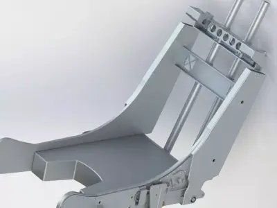 L39 Albatros Ejection Seat 3D print model