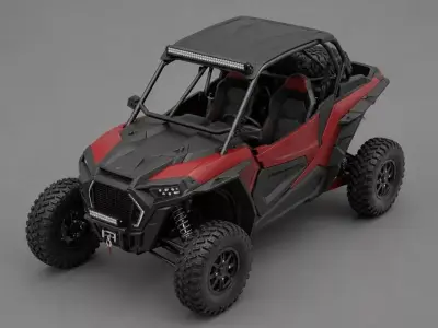 Off Road UTV Side by Side Utility Vehicle 3D model