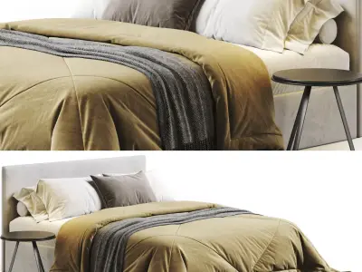 Gvarv Bed 3D model