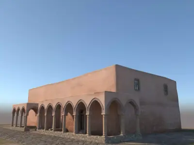 Medieval Structure 3D model