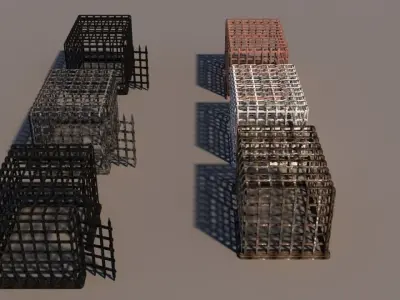 CAGEs cage 3D model
