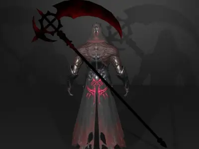 moon shadow death 3D model