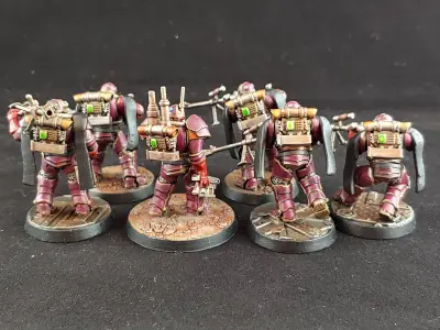 Tempest Legion - Heavy Snipers and Signal Master 3D print model