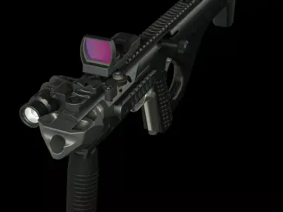 1911 pistol conversion kit 3D model