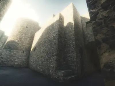 Medieval dwelling restoration in Greece 3D model